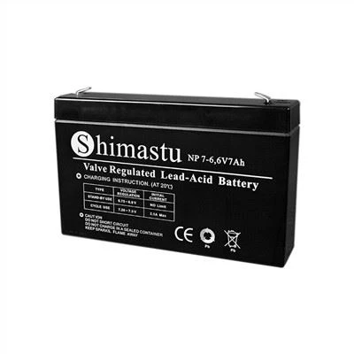 Batteria al piombo 6V7Ah