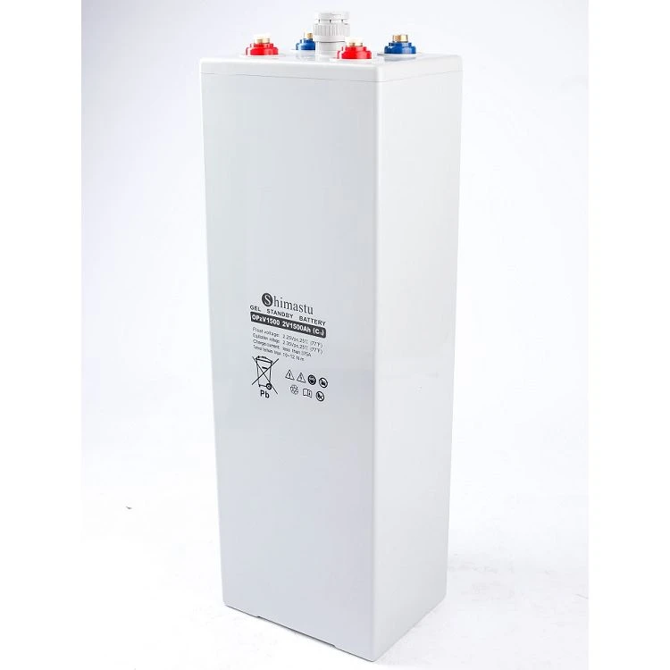 Batteria GEL tubolare OPzV 2V1500AH